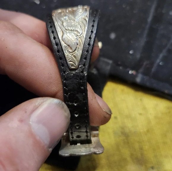 GENEVA Quartz With a SilverToned accented leather strap main image 11